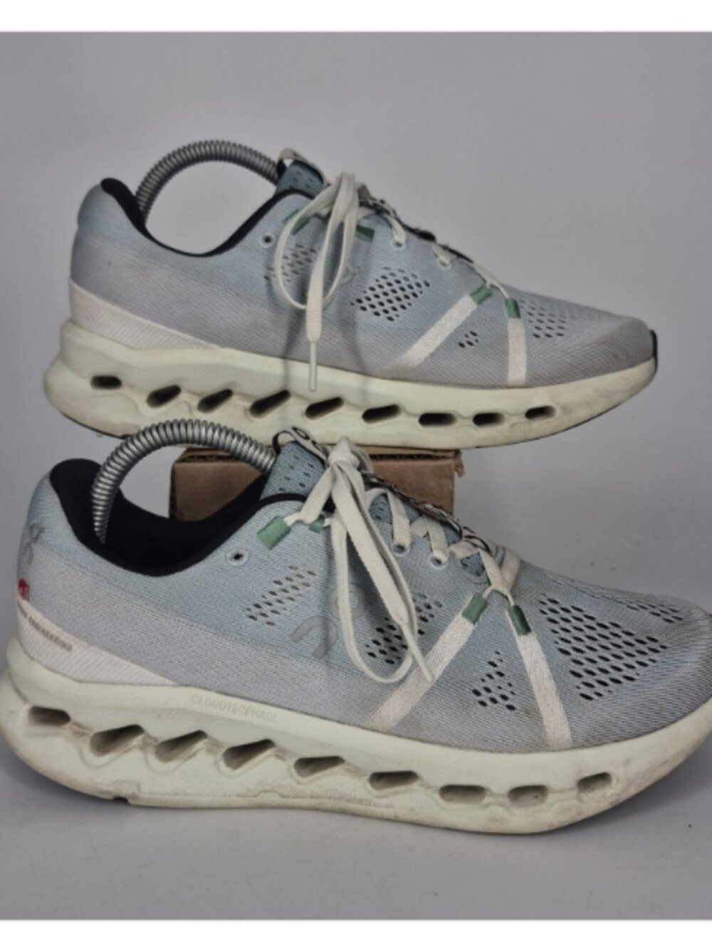 On Cloud Running Cloudsurfer Trail Women's Size 9 US White Frost Shoes